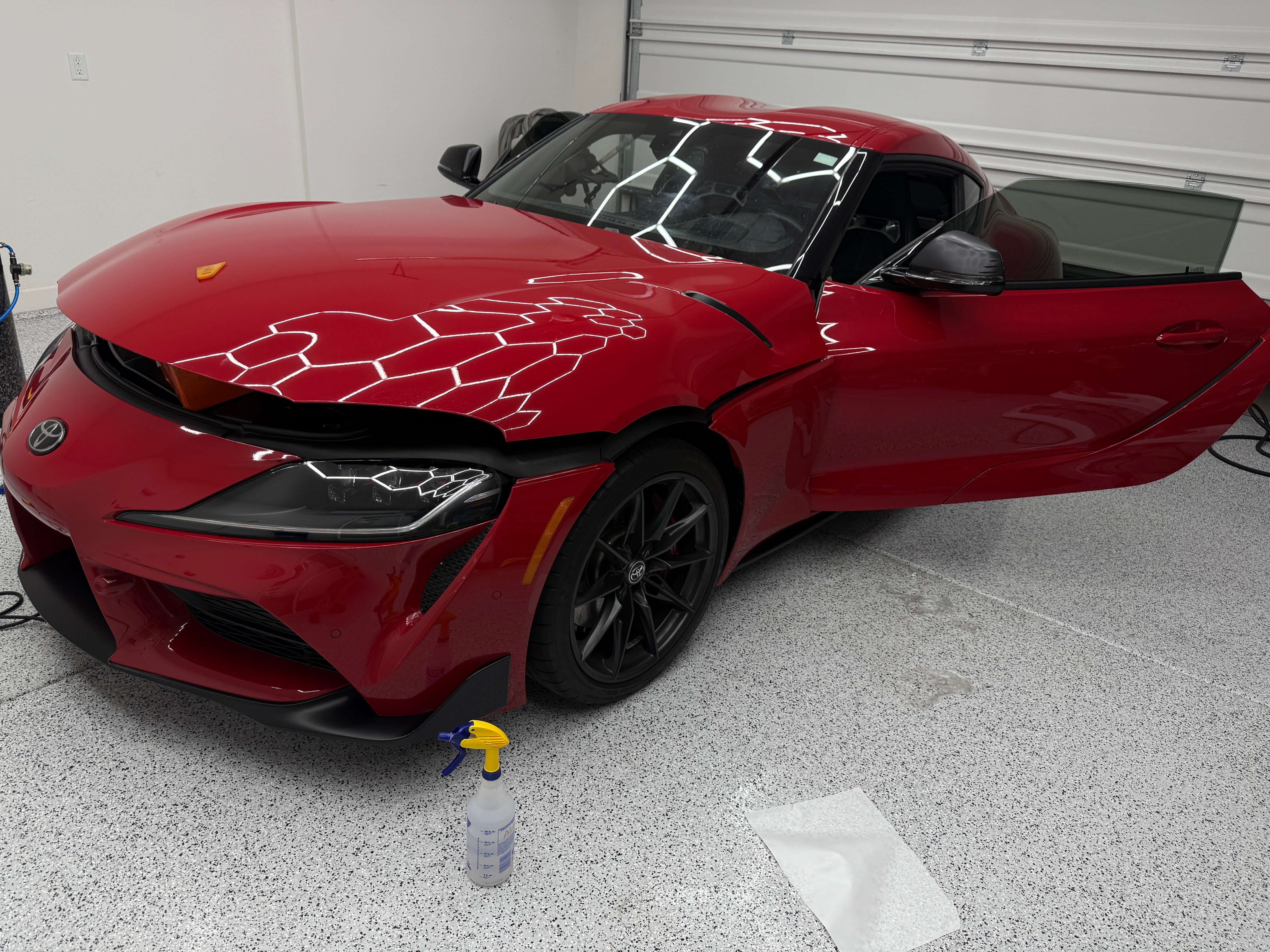 toyota-supra-paint-protection-film-installation