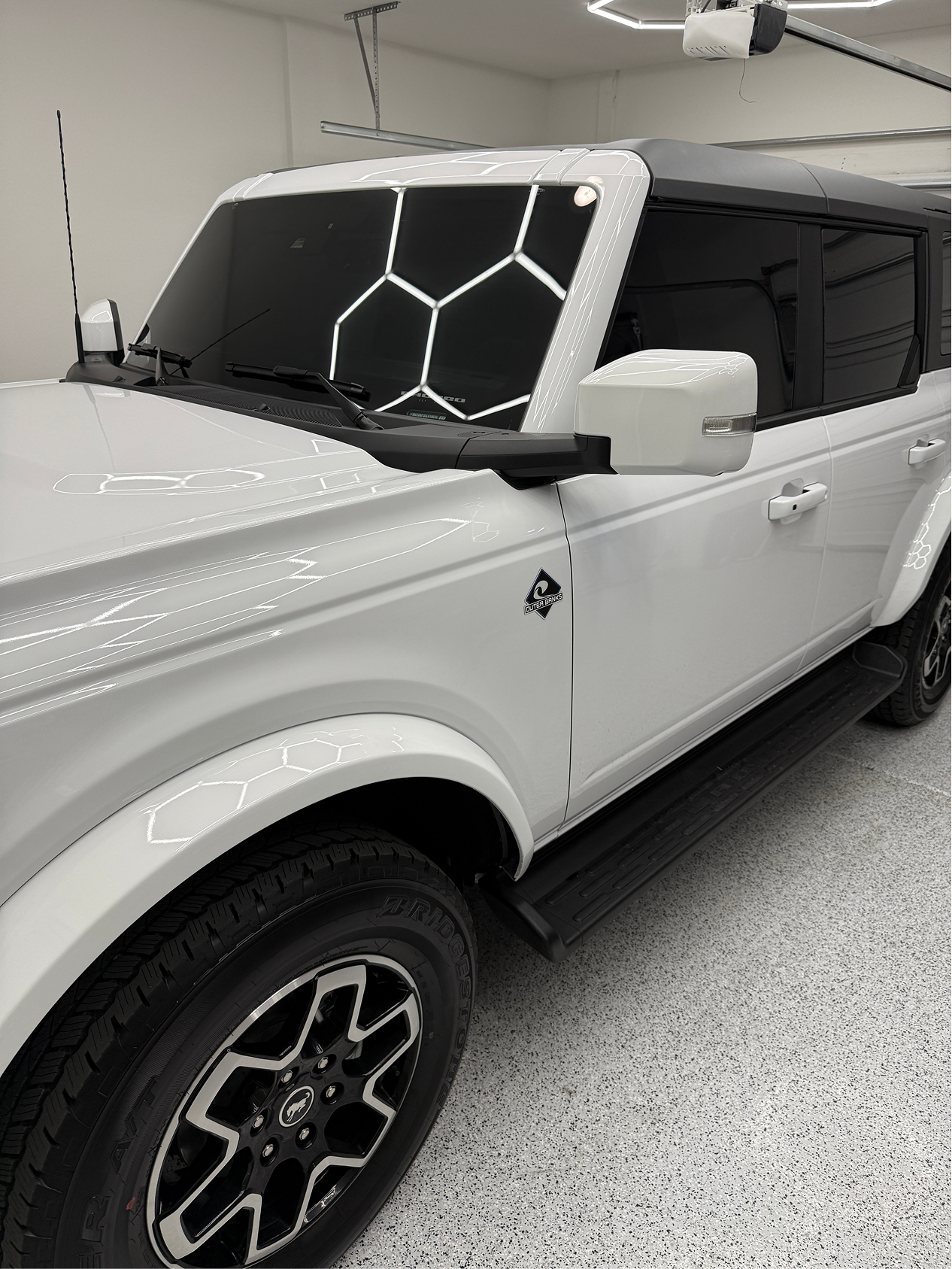 white-ford-bronco-window-tint-installation