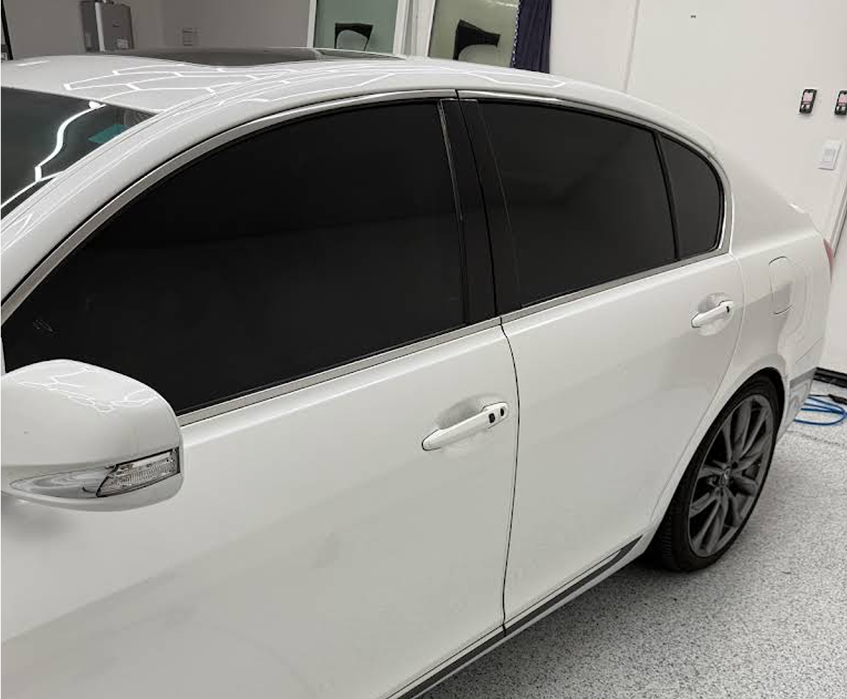 white-volvo-sedan-ceramic-window-tint